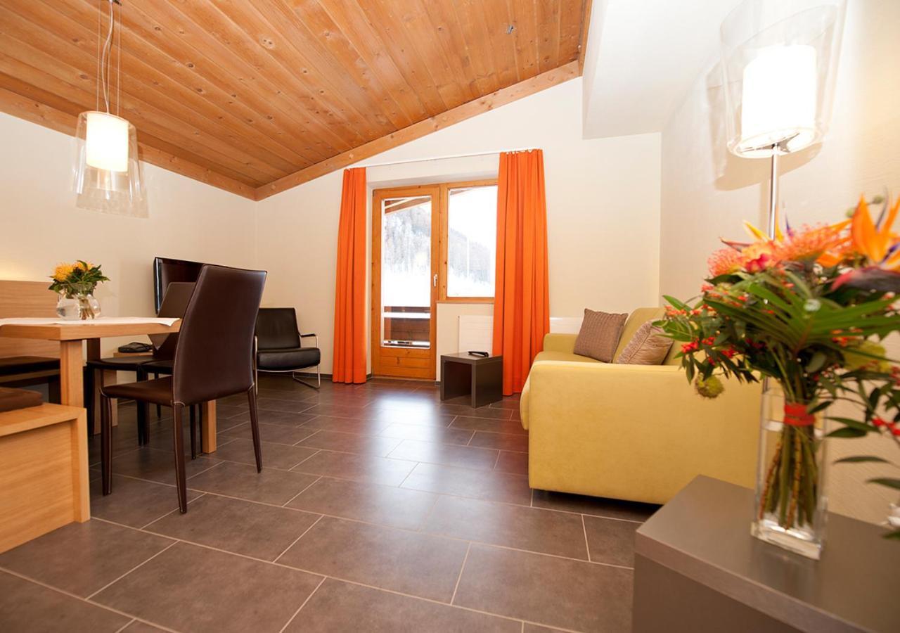 Hotel Garni Bergsonne Samnaun Esterno foto